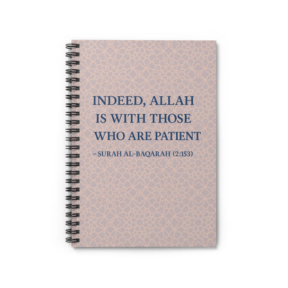 Inspirational Spiral Notebook - Ruled Line, Motivational Journal, Islamic Prayer Journal, Gift for Students, Faith-Based Writing, [...]