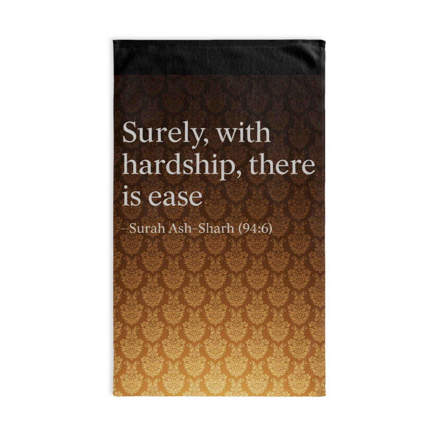 Inspirational Hand Towel - Prayer Reminder, Home Decor, Kitchen Towel, Gift for Spirituality, Eid Decor, Ramadan