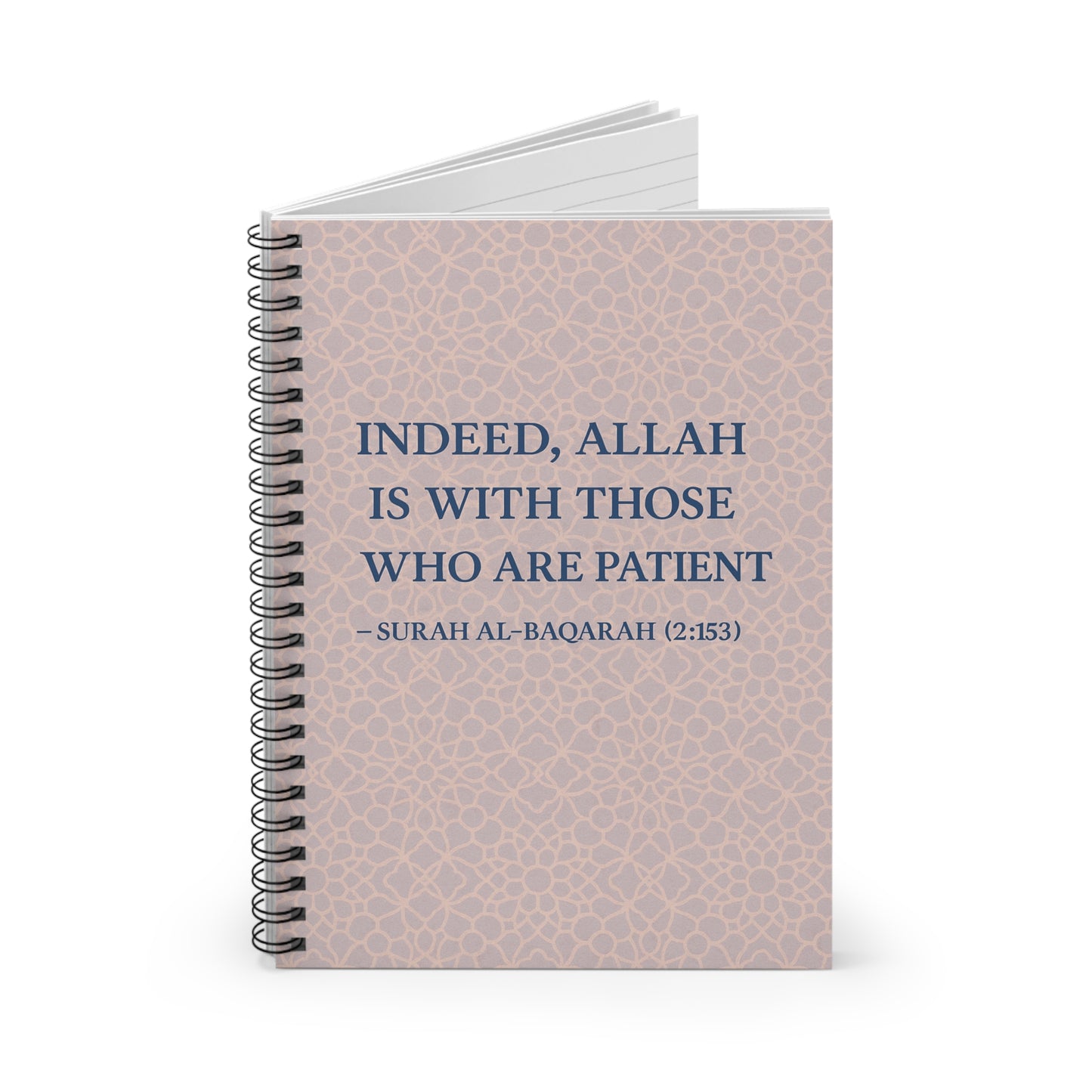 Inspirational Spiral Notebook - Ruled Line, Motivational Journal, Islamic Prayer Journal, Gift for Students, Faith-Based Writing, [...]