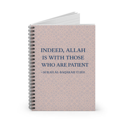 Inspirational Spiral Notebook - Ruled Line, Motivational Journal, Islamic Prayer Journal, Gift for Students, Faith-Based Writing, [...]